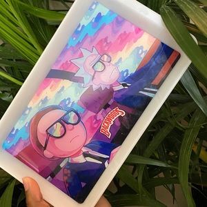 LED Rick & Morty Rolling Tray